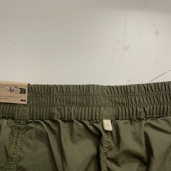 NWT Women's Cotton Mid-Rise Baggy Parachute Pants - Picture 5 of 8